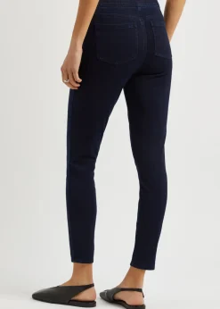 Jean-ish stretch-denim leggings