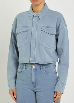 Jeanius cropped denim jacket