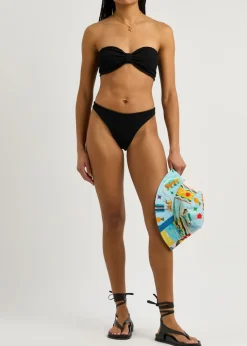 Jean seersucker bikini