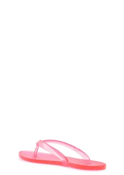 Jelly flip flops