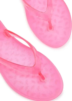 Jelly flip flops