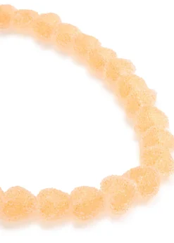 Jelly Heart 18kt gold-plated necklace
