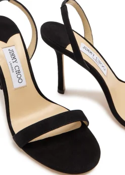 Jenn 100 suede slingback sandals
