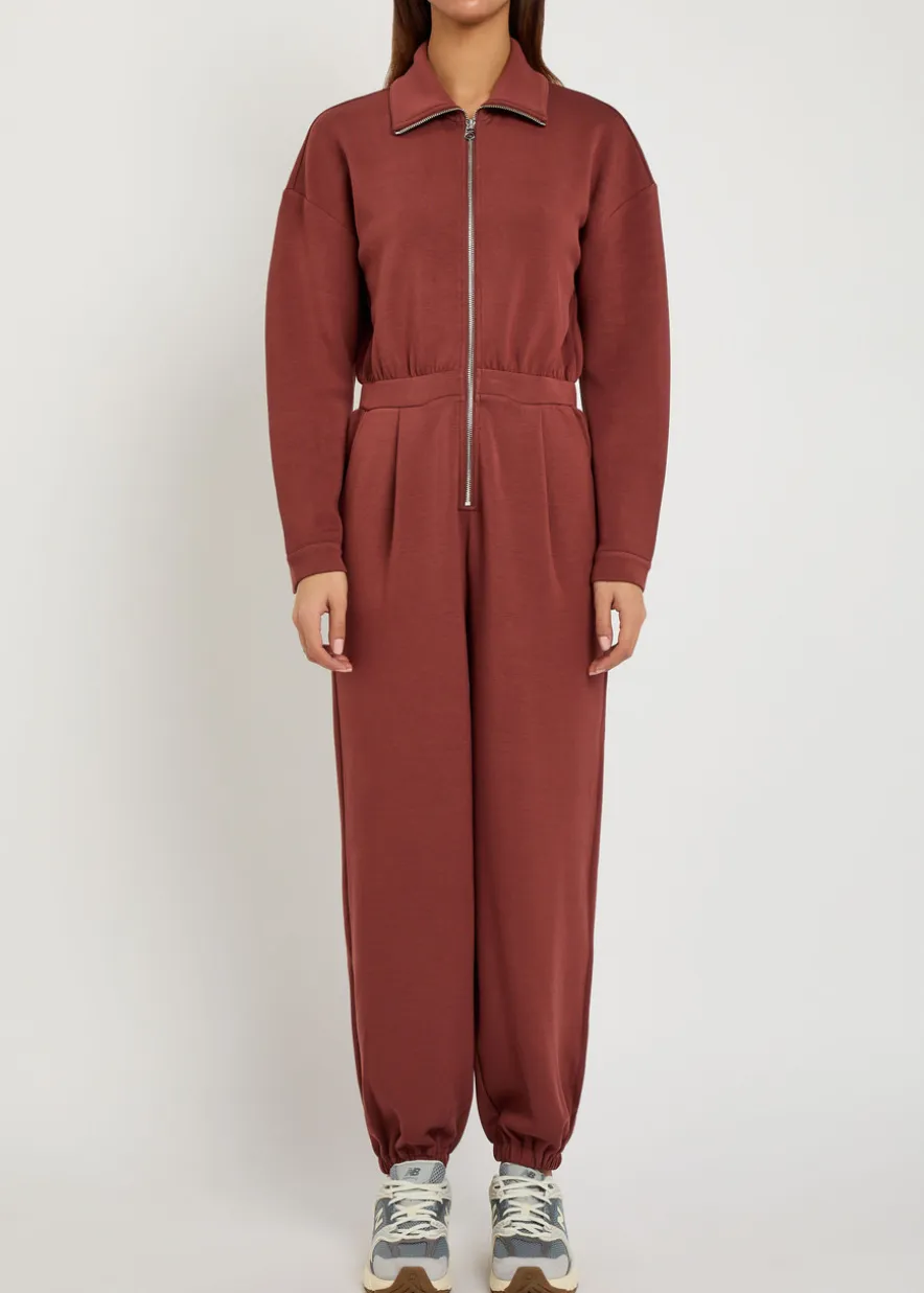 Jessie stretch-jersey jumpsuit