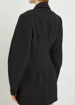 Jo crepe mini jacket dress