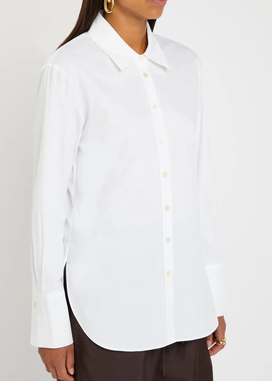 Joe cotton-poplin shirt