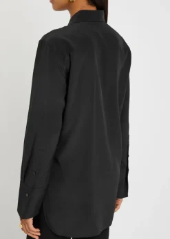 Joe silk-crepe shirt