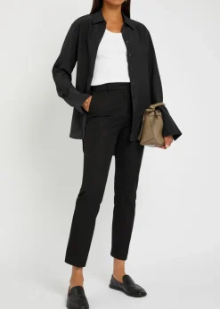 Joe silk-crepe shirt