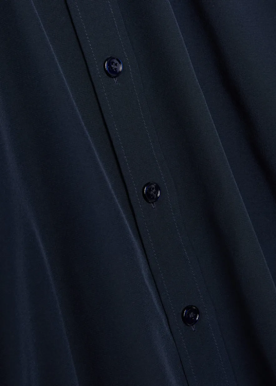 Joe silk-crepe shirt