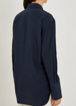 Joe silk-crepe shirt