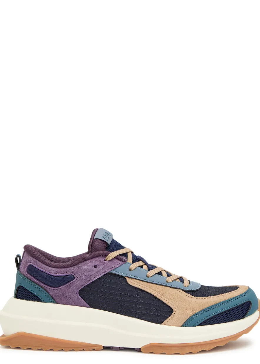 Jogger panelled mesh sneakers