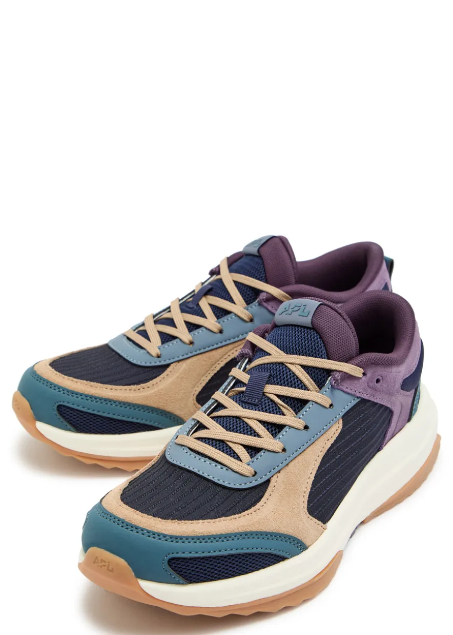 Jogger panelled mesh sneakers