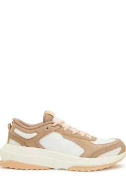 Jogger panelled mesh sneakers