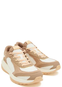 Jogger panelled mesh sneakers