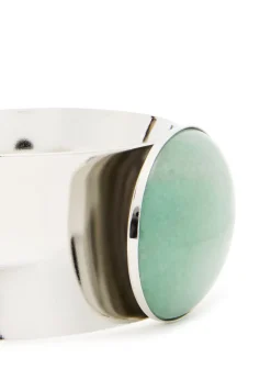 Johanna rhodium-plated cuff