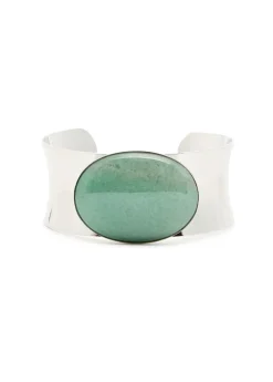 Johanna rhodium-plated cuff