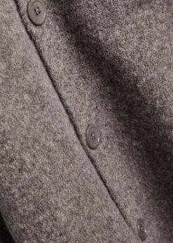 Jonas brushed wool-blend overshirt