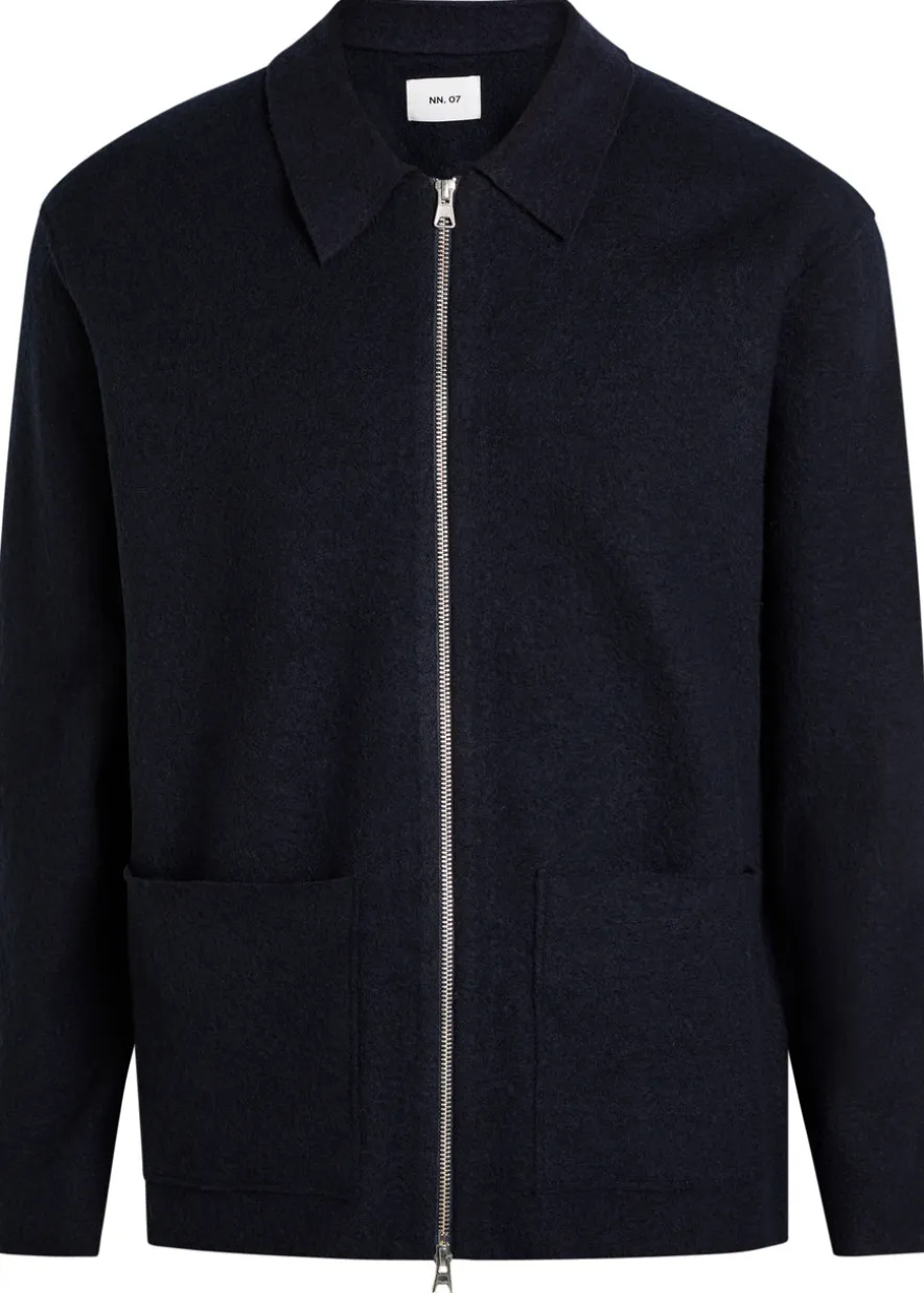 Jonas knit wool jacket