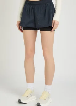 Joni stretch-shell shorts
