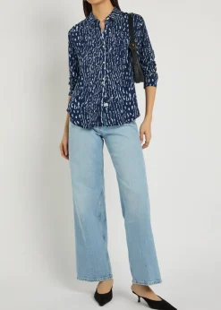 Josephine patterned jersey shirt