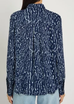 Josephine patterned jersey shirt