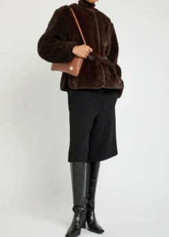 Jouillat quilted faux fur jacket