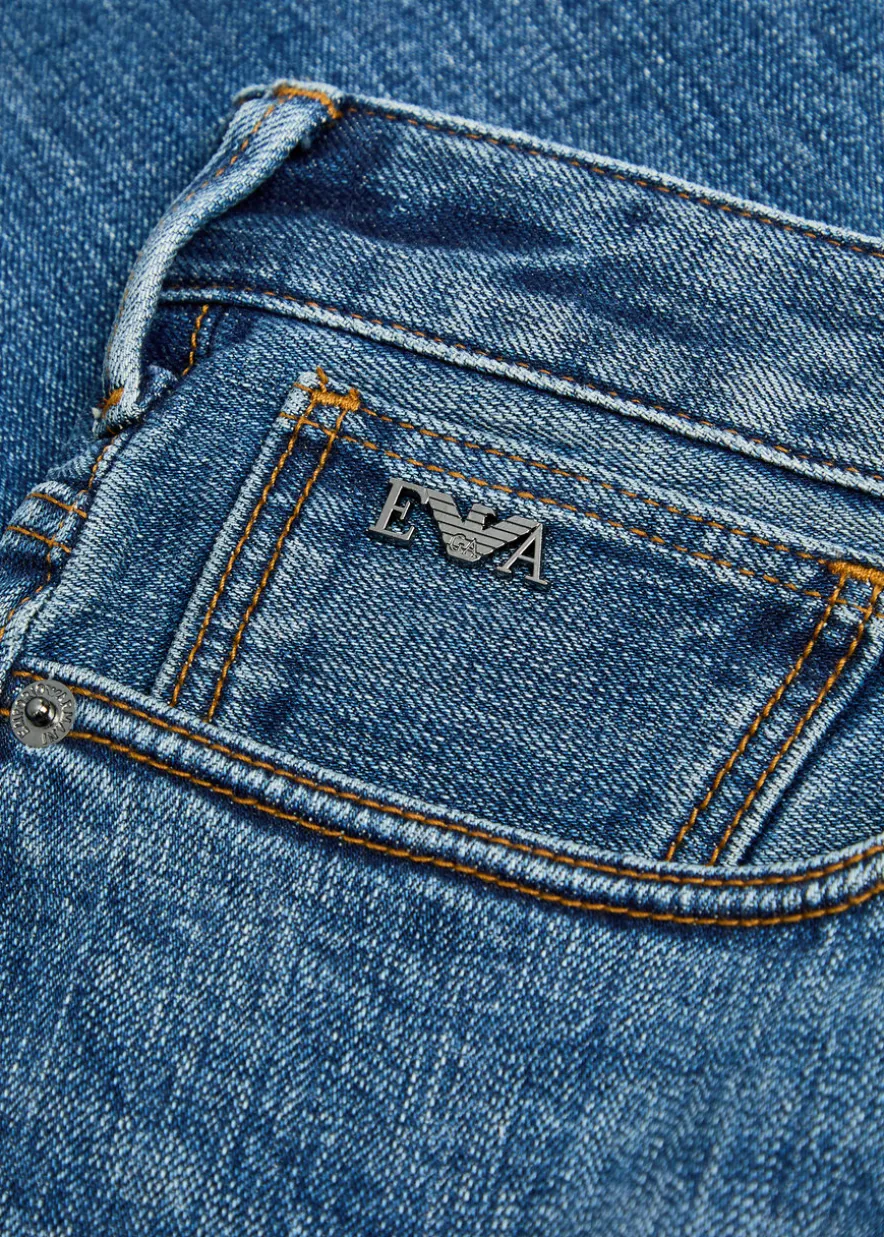 J06 slim-leg jeans