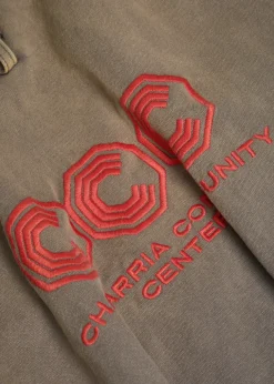 Juggernaut hooded embroidered canvas jacket