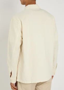 Julian cotton-blend overshirt jacket
