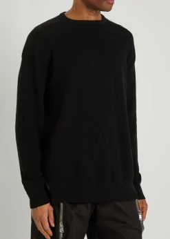 Jumbo ribbed wool jumper