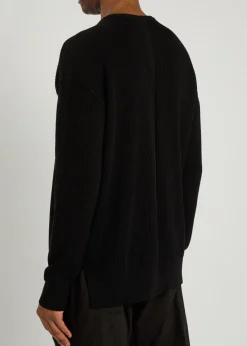 Jumbo ribbed wool jumper