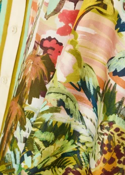 Jungle Boogie printed silk shirt