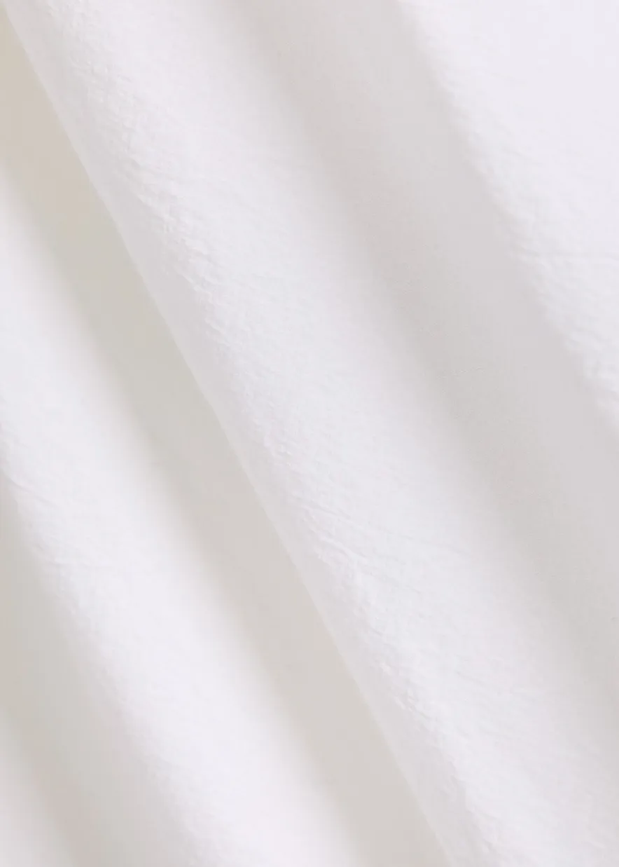 Jupe Bouffante pleated cotton midi skirt