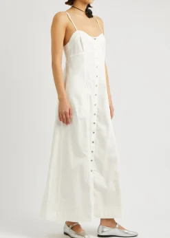 Just Jill denim maxi dress