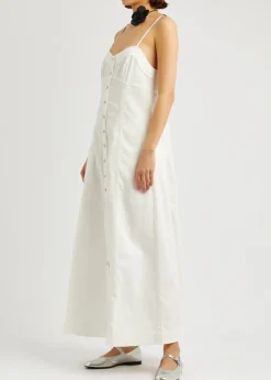 Just Jill denim maxi dress