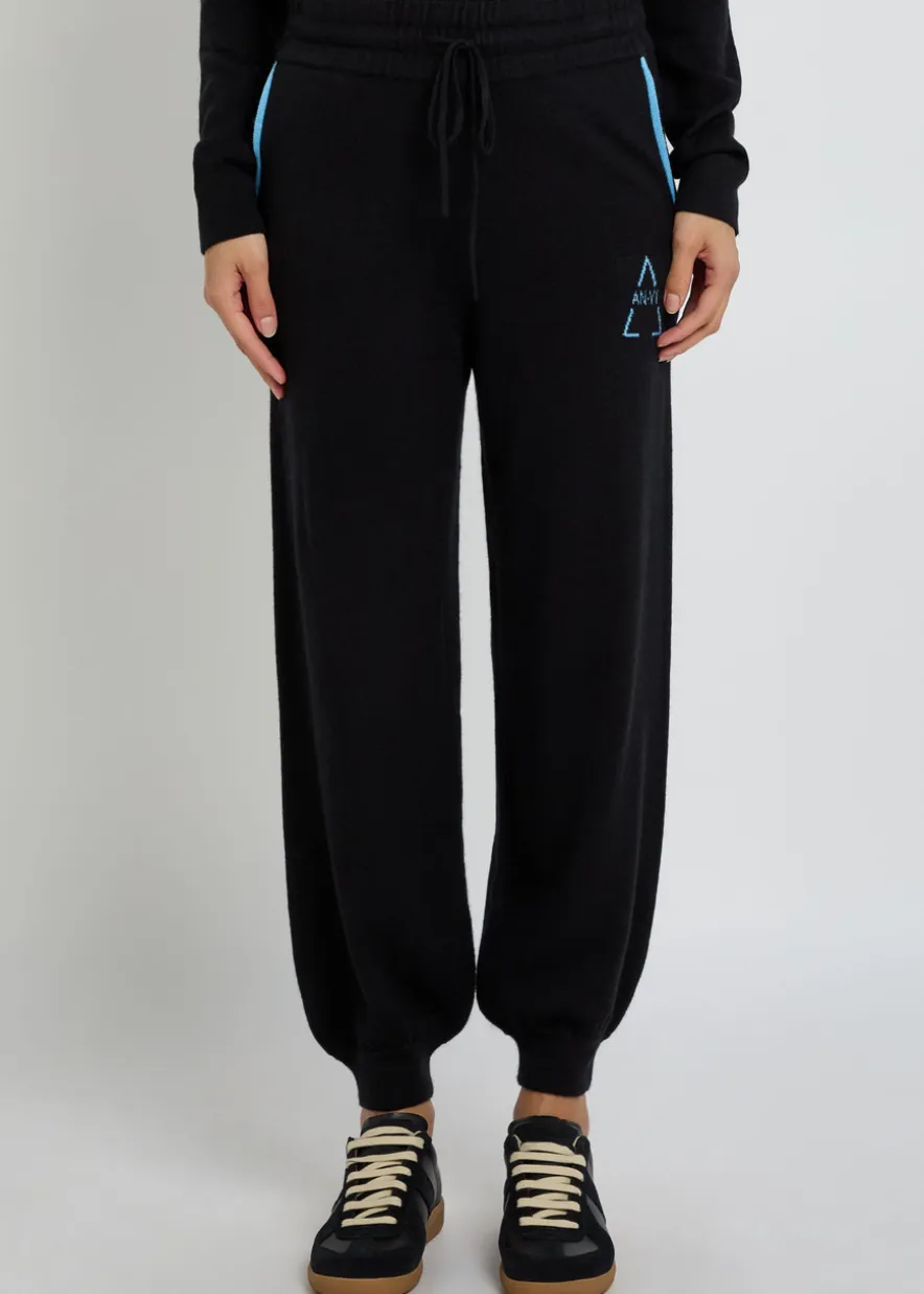 J Vita logo cashmere sweatpants