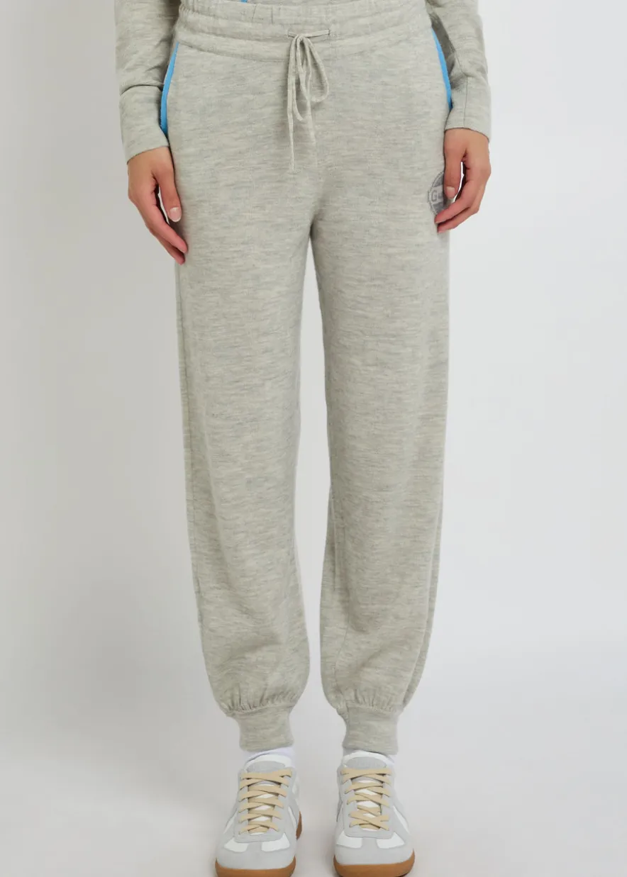 J Vita logo cashmere sweatpants