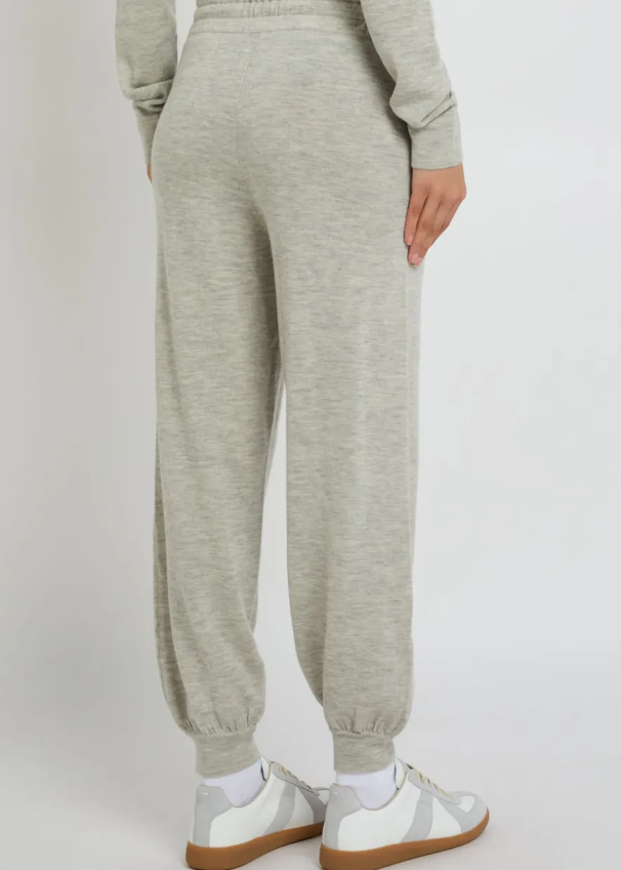 J Vita logo cashmere sweatpants