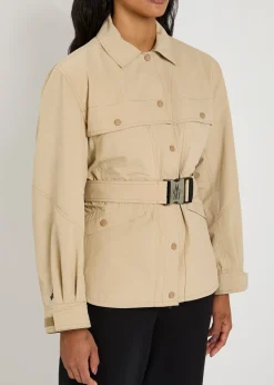 Kaeng shell shirt jacket