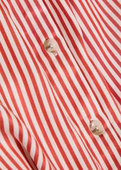 Kaia striped lyocell shirt