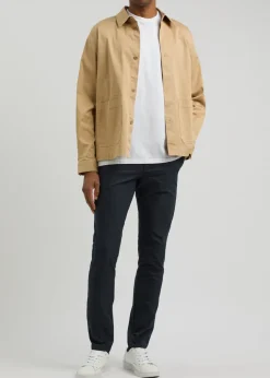 Kaito slim-leg cotton-blend chinos