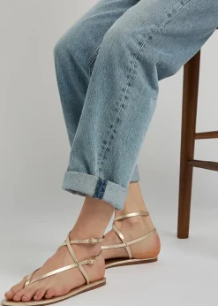 Kallisti leather sandals