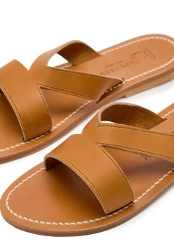 Kalomira cut-out leather sandals