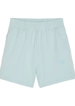 Kam logo-embroidered cotton shorts