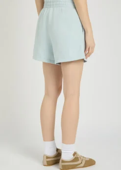Kam logo-embroidered cotton shorts