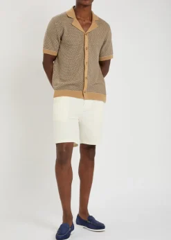 Kane stretch-cotton shorts