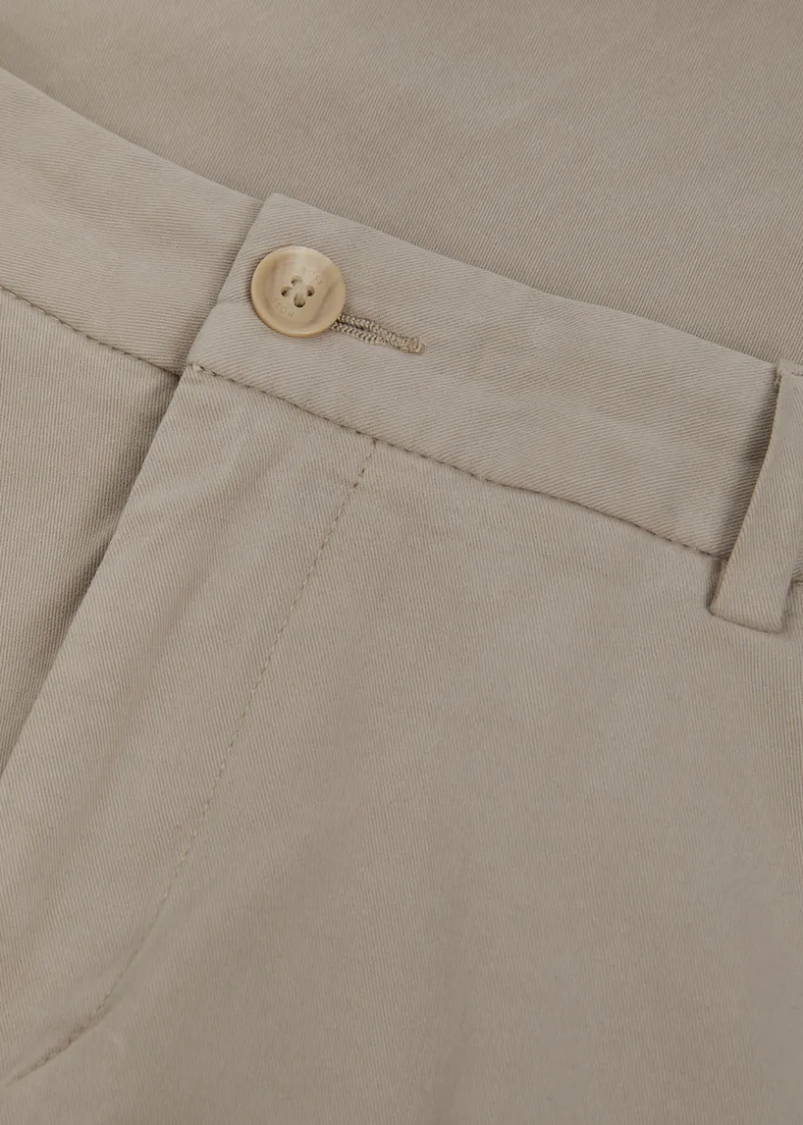 Kane tapered-leg stretch-cotton chino trousers