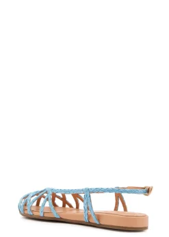 Kardia raffia sandals