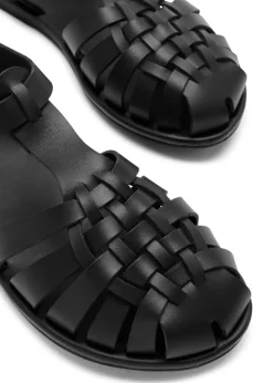 Karina woven leather sandals