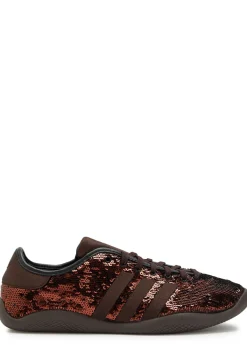 Karintha sequin and satin sneakers